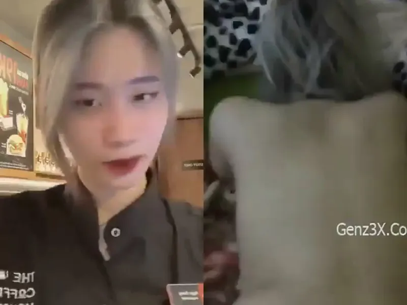Lộ clip em nv coffee house bị bồ phang tả tơi p2